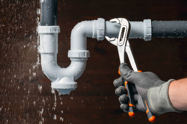 Professional Leak Detection technician working in Bridgeport, AL